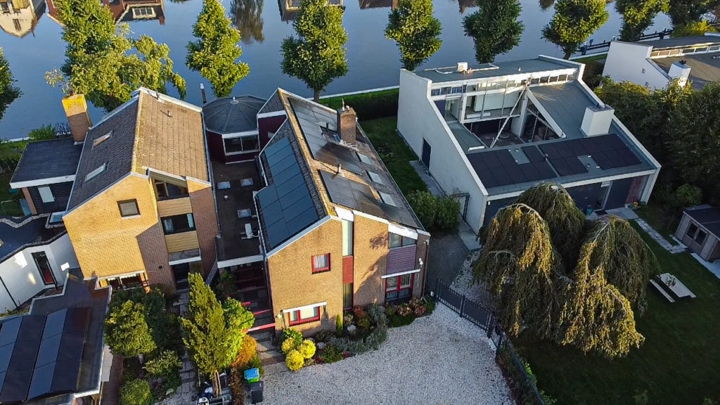 36 zonnepanelen op het kantoor van Goudkuil Bouwmanagement