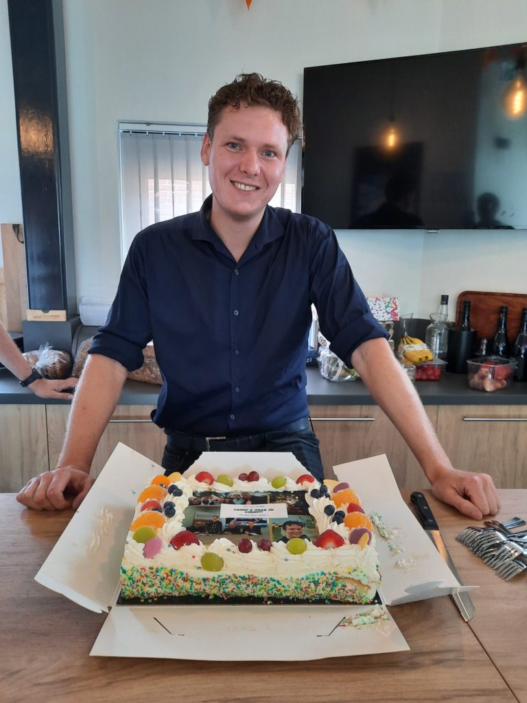 Danny Heemskerk 5 jaar in dienst bij Goudkuil Bouwmanagement