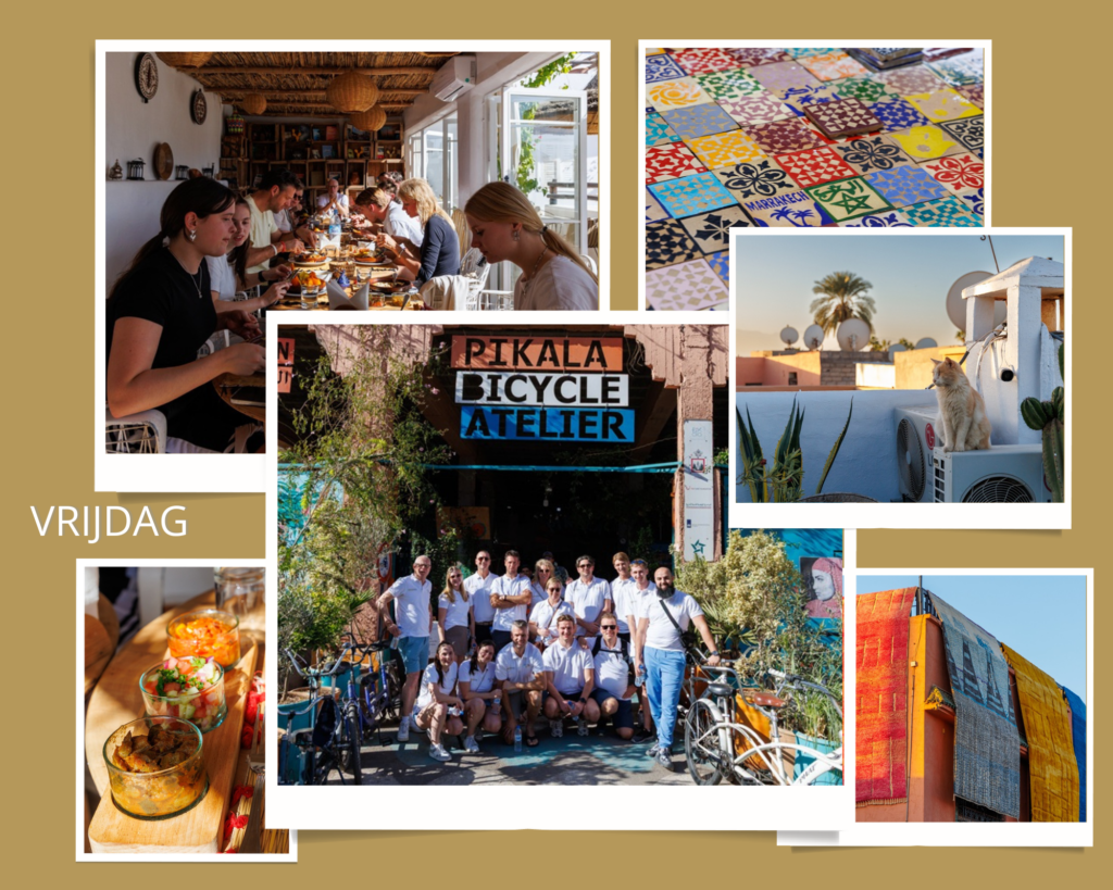 We vierden ons jubileum in Marrakech