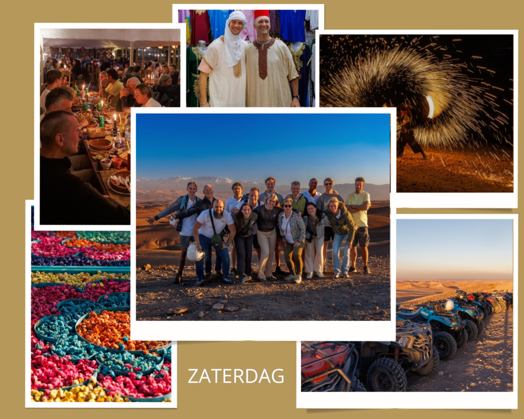 We vierden ons jubileum in... Marrakech!
